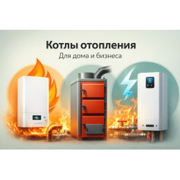Котлы отопления для дома и бизнеса в Сургуте